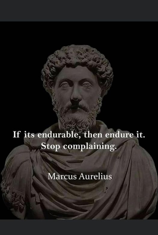 Endure and let’s go.  #Endure #StopComplaining #Quotes #Poets #QuoteOfTheDay #Inspiration #motivation #dailymotivation #dailyinspiration #Philosopher #Philosophy #Greatness #XZEmpire #XZQuotes