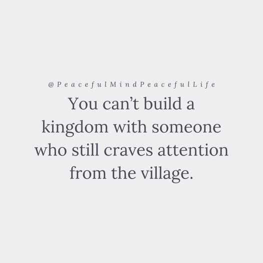 True growth demands focus, not distraction from fleeting validation.